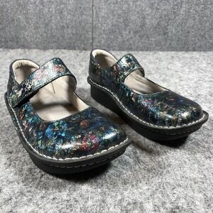 Alegria Paloma Mary Jane Shoes Womens 8-8.5 Multicolor Leather Comfort PAL-464W